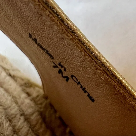 KATE SPADE Dallas Cactus Platform Wedge Sandals - Sz 7 - Picture 8 of 15